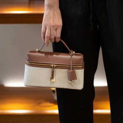 BNZEEZ Genuine Leather Retro Shoulder Bag