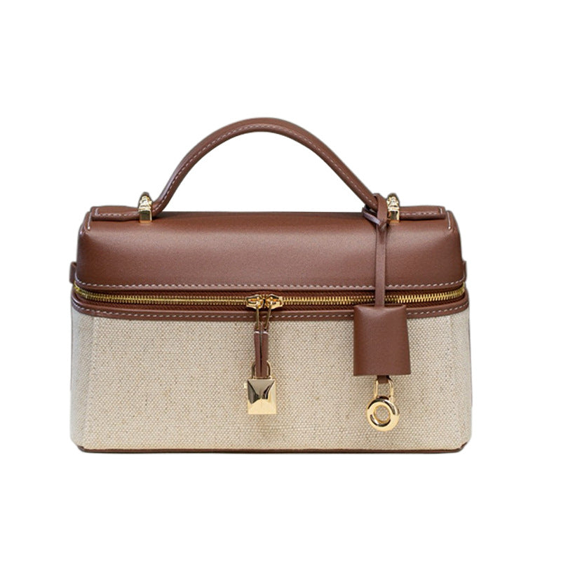 BNZEEZ Genuine Leather Retro Shoulder Bag